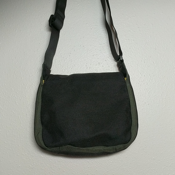 NWOT Crumpled Black Crossbody Bag - Picture 2 of 8